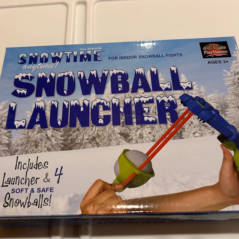 Amazon Snowtime Snowball Launcher - Blue and Green